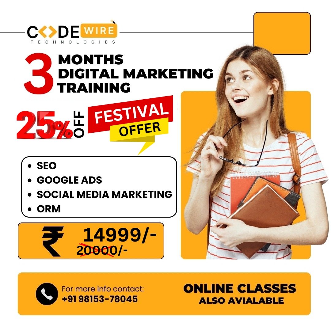 3 Month Digital Marketing Course