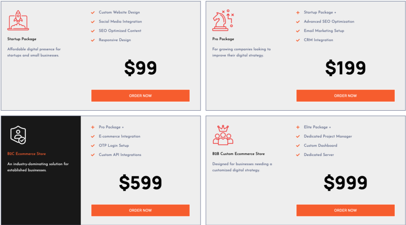 Web Design Packages India