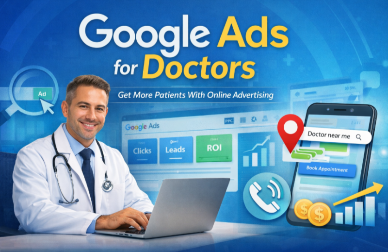 Why Google ads for doctors and  seo outline