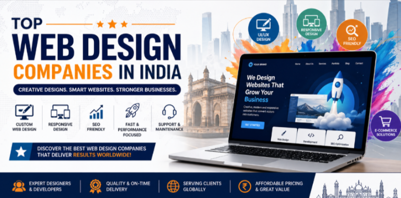 Top web design companies in india