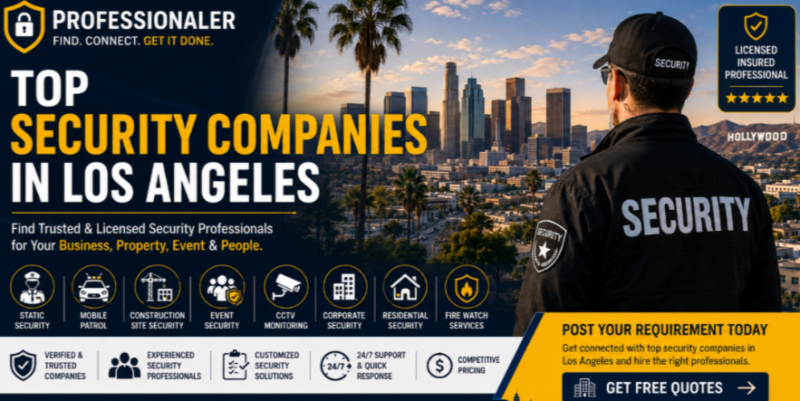 Security Companies in Los Angeles
